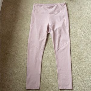 Outdoor Voices Warmup Leggings in Rose Quartz